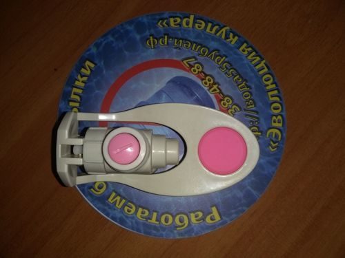 Кран горячей воды белый тип 2